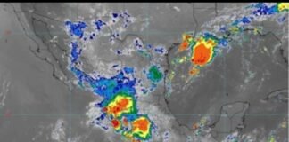 Probabilidad de desarrollo ciclónico al noreste de Tamaulipas