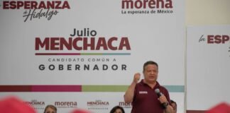 En la Sierra Gorda Julio Menchaca se reúne con militantes y simpatizantes