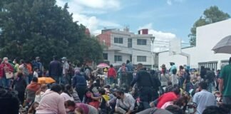 Balacera en fila de vacunación contra Covid-19 deja 4 heridos en Puebla