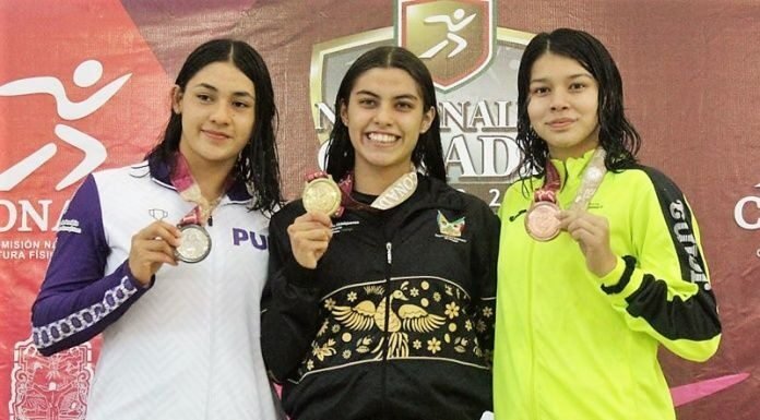 Lista delegación hidalguense de natación para los nacionales 2022