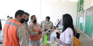 IMSS Hidalgo realiza Feria de la Salud para trabajadores de CFE