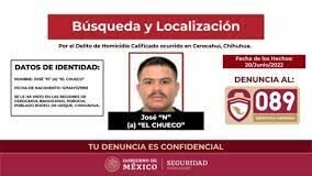 Emiten alerta migratoria por implicado en homicidio de sacerdotes en Chihuahua