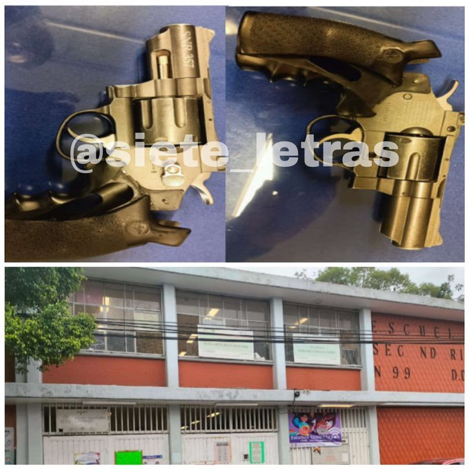 revólver a secundaria