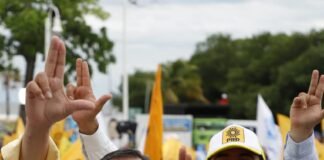 Exhorta Zambrano al PRI Y MC a sumarse a Laura Fernández en Quintana Roo