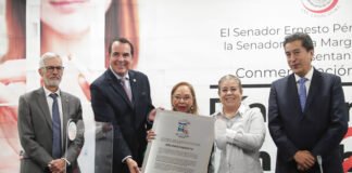 Reconocimiento al Senado por su labor en contra del tabaquismo