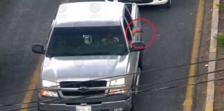 Encañonan con arma de fuego desde camioneta; son detenidos en Actopan