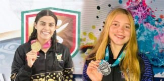 Dos oros más para México en el Swimming Championships