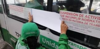 Sancionadas 872 unidades del transporte público concesionado de la CDMX