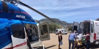 Pequeña lesionada tras caída de placa de cemento en Pisaflores, pierde pierna