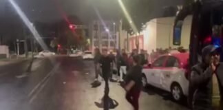 Detienen a presunto grupo de choque cuando se dirigía a la cementera Cruz Azul