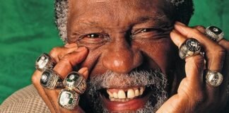 Murió Bill Russell, leyenda de Celtics y con más títulos de la NBA, a los 88 años