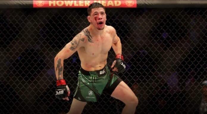 Brandon Moreno muestra las impactantes heridas de la pelea ante Kai Kara-France