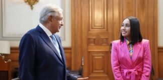 AMLO se reúne con Katya Echazarreta, la primera astronauta mexicana en viajar al espacio