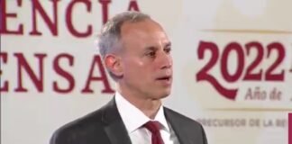 Asegura López Gatell que pandemia va a la baja