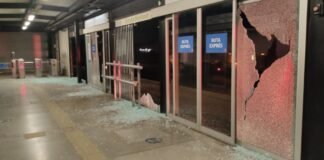 Sujetos disparan contra cristales de estación del Tuzobus, no hay lesionados