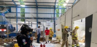 Deja 6 heridos una explosión en fábrica de cartuchos en Morelos