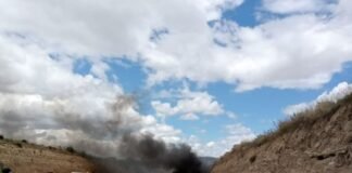 Caos en el Arco Norte por volcadura de tráiler