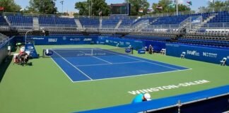 Echan de estadio a espectadora con bandera de Ucrania a petición de jugadora rusa