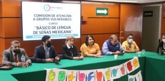 Culmina Curso «Lengua de Señas Mexicana», dirigido a personal de la Cámara de Diputados