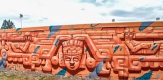 ‘Somos Toltecas’ ganador del Concurso de Grafiti