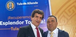 Bajo el programa 100 obras para Tula, el alcalde perredista llegó a su Segundo Informe de Gobierno
