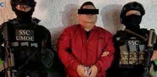 Dictan auto de formal prisión para “La Vaca” por presunto acopio de armas de uso militar