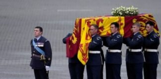 Restos de Isabel II llegan a Londres