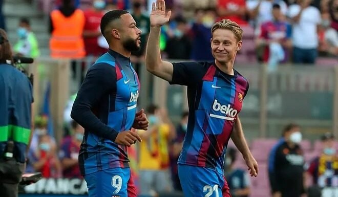 Rebelión ‘oranje’ en Can Barça con Memphis Depay y Frenkie de Jong