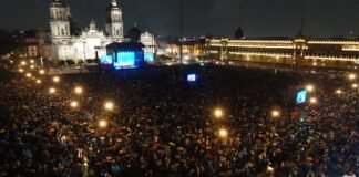 Logra reunir Grupo Firme a 280 mil personas en el Zócalo de la CDMX