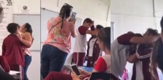 Alumna del CETIS de Nayarit agrede a profesora y compañero de clase