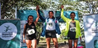 De Xoxocotla la segunda mejor corredora de los 10K en el Encuentro Nacional Deportivo Indígena
