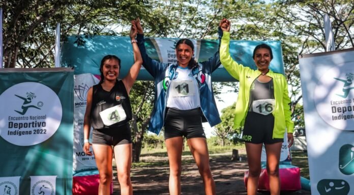 De Xoxocotla la segunda mejor corredora de los 10K en el Encuentro Nacional Deportivo Indígena