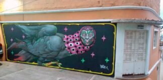 Avanzan murales del colectivo MUTU en callejón Méndez Morato, en Tulancingo