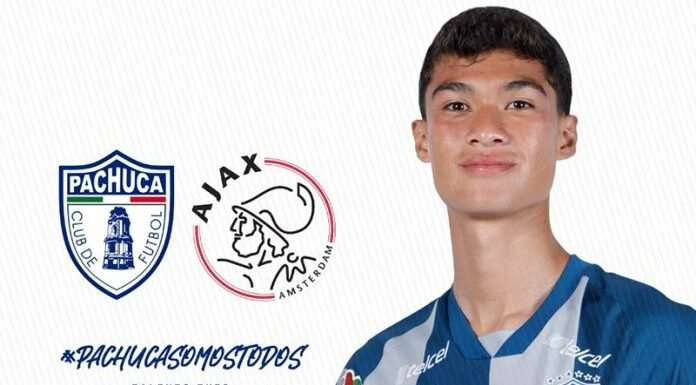 Julio Pérez, defensa del Pachuca, estará a prueba con el Ajax de Ámsterdam