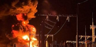 Ucrania bombardea planta eléctrica de Rusia en zona fronteriza
