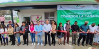 Inauguró Jorge Márquez nuevo Comedor Municipal en La Cañada