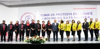 Toma protesta el nuevo Comité del Sindicato de trabajadores del municipio de Tulancingo