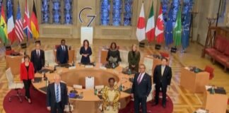 Anuncia el G7 que mantendrá apoyo a ucranianos
