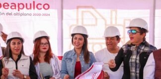 Inicia pavimentación de cruce Sahagún-Pachuca con una inversión de 4 millones de pesos