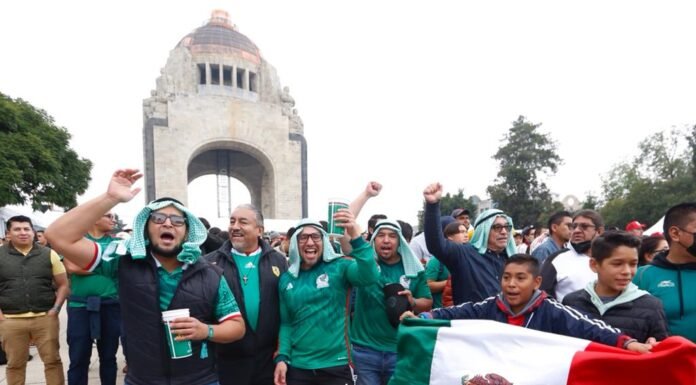 Así gozaron capitalinos del primer partido ‘México vs Polonia’ México vs Polonia