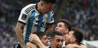 Gana Argentina 2 -0 a México