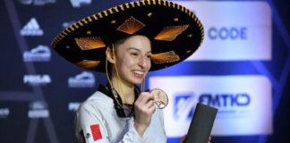Daniela Souza, atleta mexicana, gana medalla de oro en el Mundial de Taekwondo 2022
