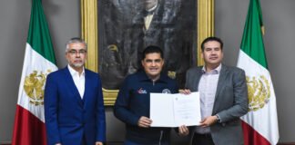 Recibe constancia Julio Valverde como titular de la ASEH entrega nuevo titular aseh