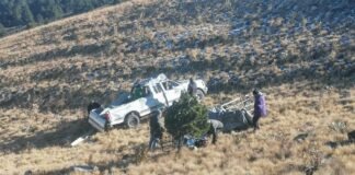Lesionados en Nevado de Toluca