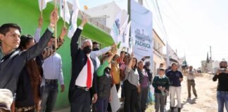 Inicia pavimentación en la Palma y Valle del Palmar