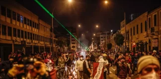 Boluarte hace declaratoria de estado de emergencia en Perú eru en estado de emergencia