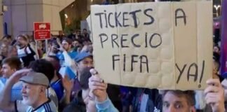 Argentinos demandan entradas para la gran final protesta argentinos