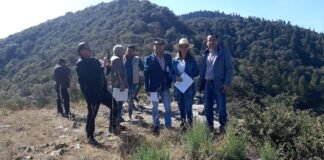 Clausura construcciones en el Hiloche la Semarnath El Hiloche