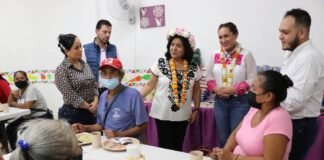 Anuncia DIFH avances considerables de combate al rezago alimentario y marginación Edda Vite