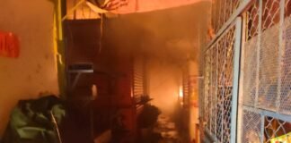 Incendio mercado Morelos